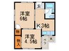 ハイツ稲吉 2Kの間取り