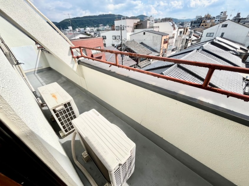 室内からの展望 ハイツ稲吉