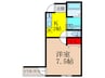 フジパレス俊徳道Ⅴ番館 1Kの間取り