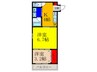 Blindalley東本町 2Kの間取り