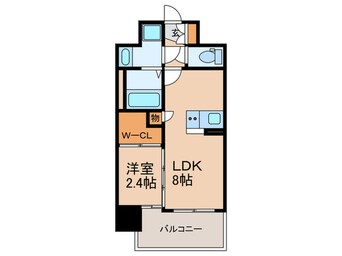 間取図 セレニテ神戸西エクラ
