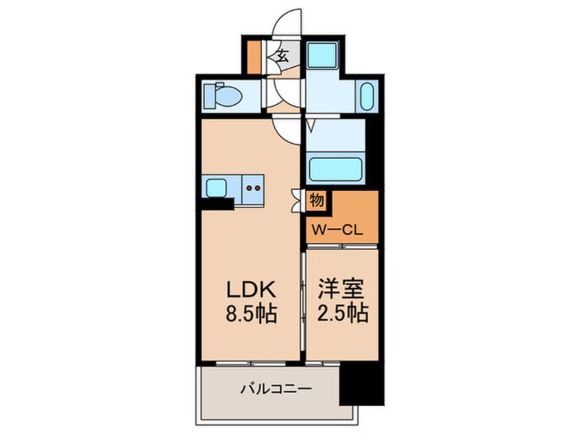 間取図 セレニテ神戸西エクラ