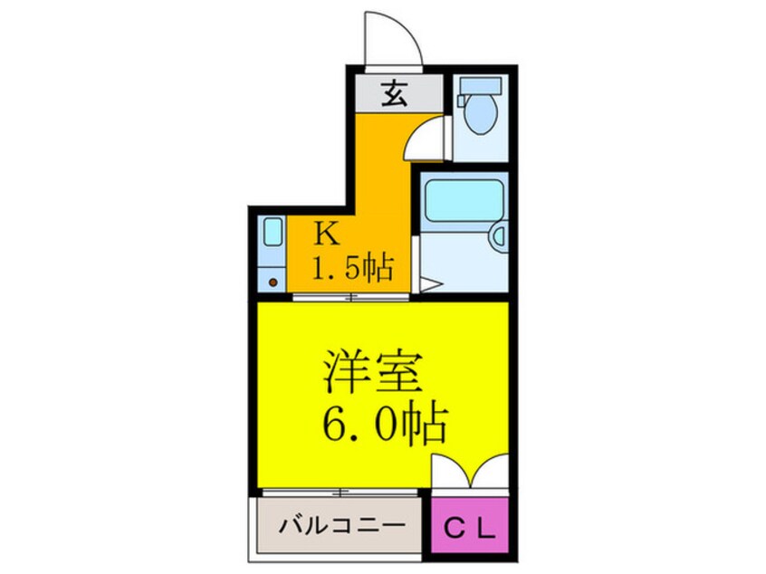 間取図 メゾンアベニュー相川Ⅱ