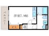girasole 1Rの間取り