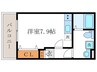 girasole 1Rの間取り
