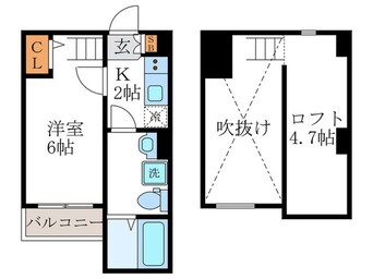 間取図 ＯＬＤ　ＴＯＷＮ