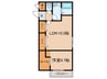 仮)Glanz Court John 立花町 1LDKの間取り