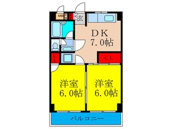 間取図 第１２高光マンション