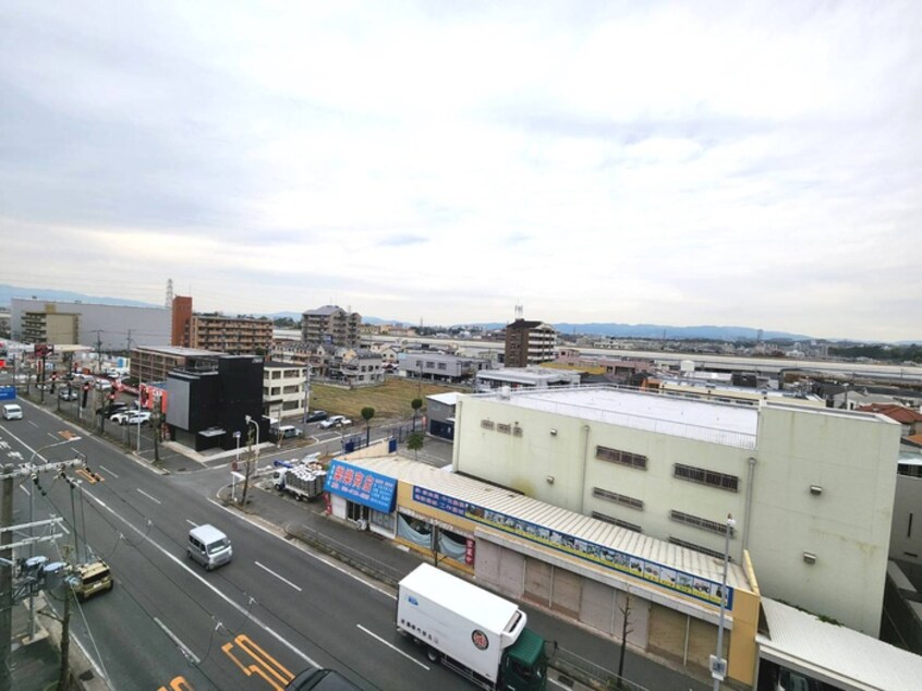 室内からの展望 エグゼ江坂WEST（603）