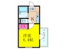 豊新セリオ 1Kの間取り