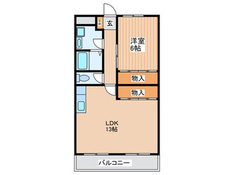 間取図 ビューテラス畷Ａ