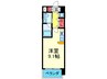 ISM谷町六丁目 1Rの間取り