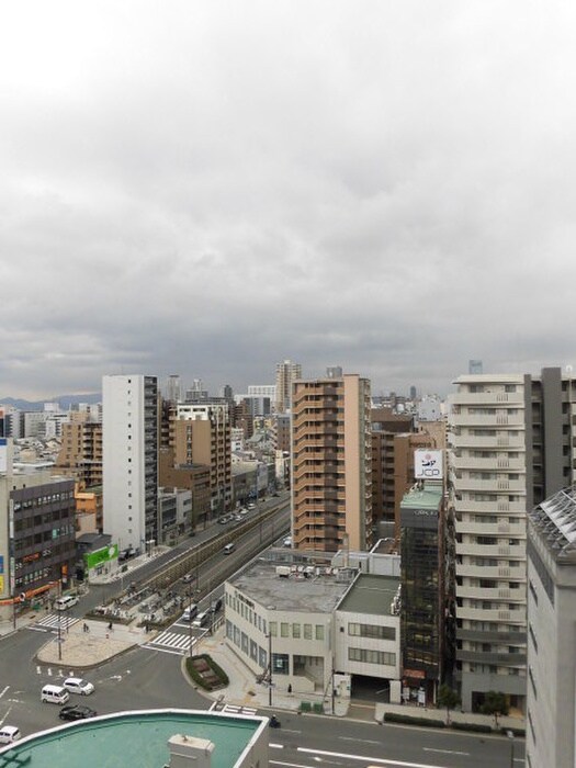 室内からの展望 ISM谷町六丁目