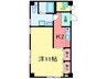 ＡＺビル 1Kの間取り