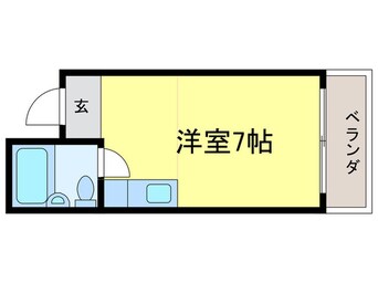 間取図 Ｋウエスト