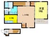 ハイツクレスト 1LDKの間取り