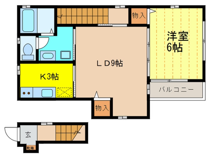 間取り図 ハイツクレスト