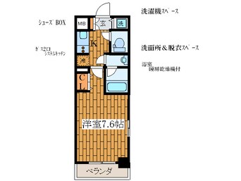 間取図 アーデン堺筋本町