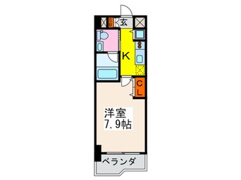 間取図 アーデン堺筋本町