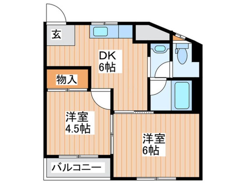 間取図 第１松田ハイム