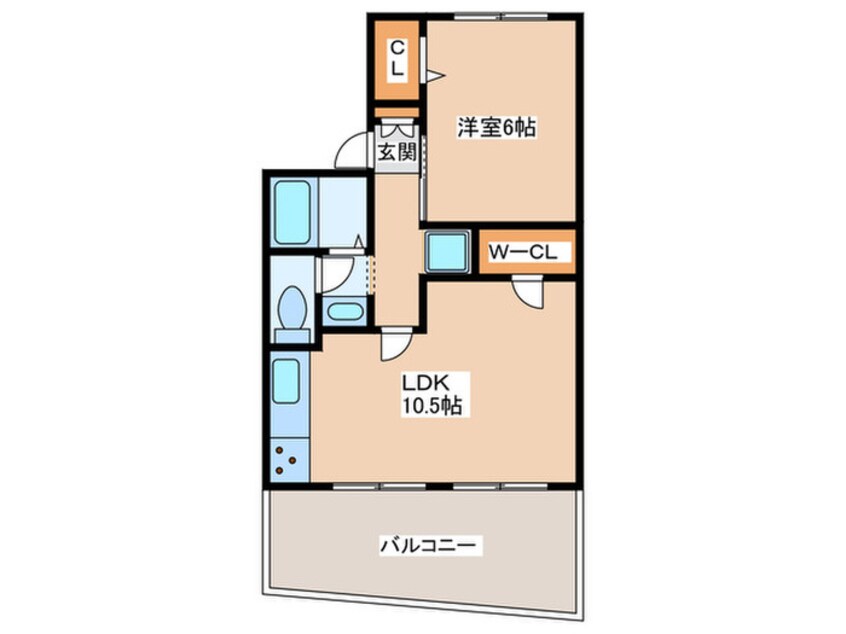 間取図 パークハイツ