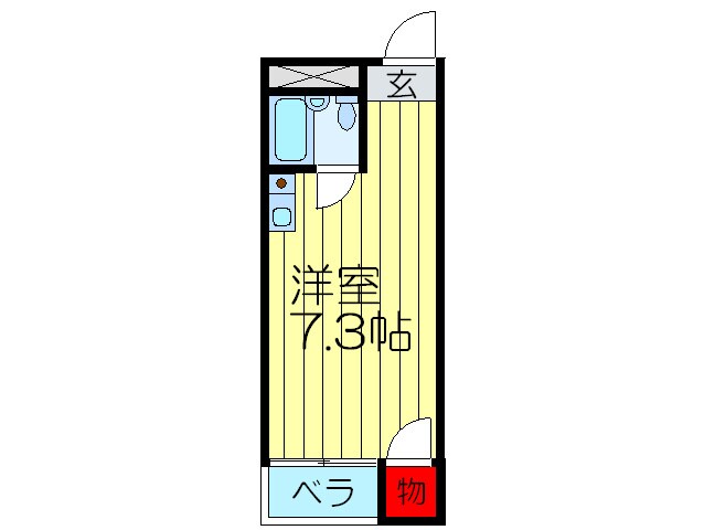 間取り図 ツインプラザ中宮Ⅰ