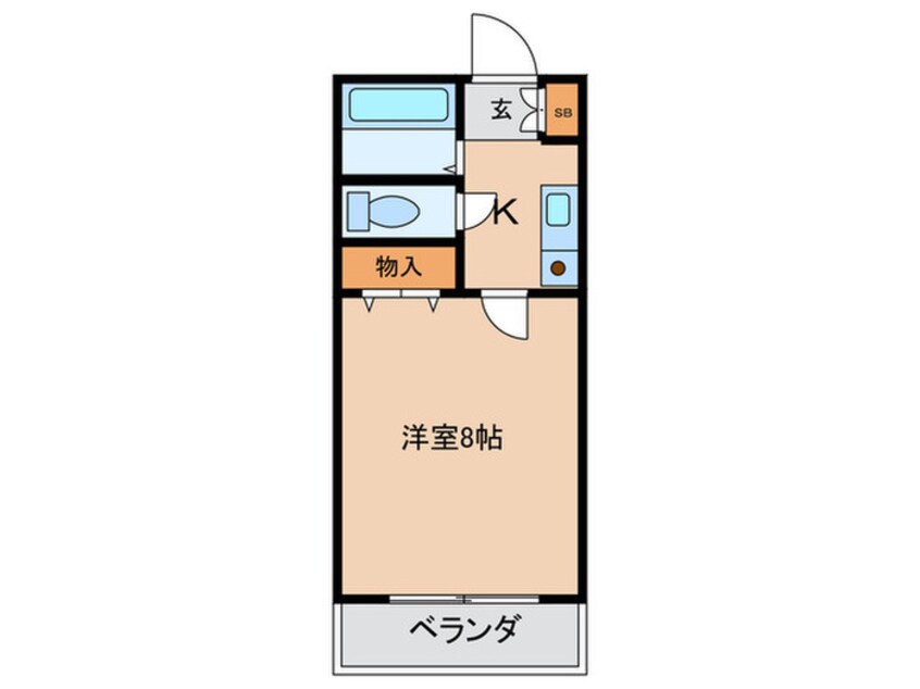 間取図 フレンドハイツ