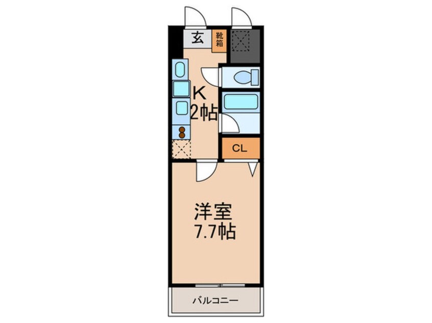 間取図 ネオハイム六甲