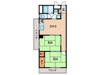 間取図 メゾンＩＮＡＫＯ　Ⅰ