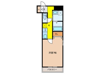 間取図 リバ－ライズ東小橋