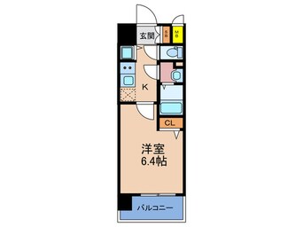 間取図 エスリード大阪STATION(403)