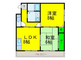 間取図 パ－クサイドマンション