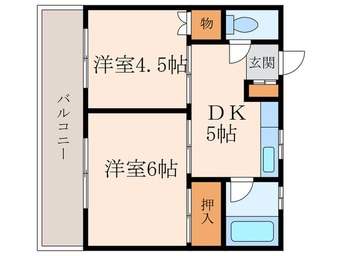 間取図 アースハイツⅠ