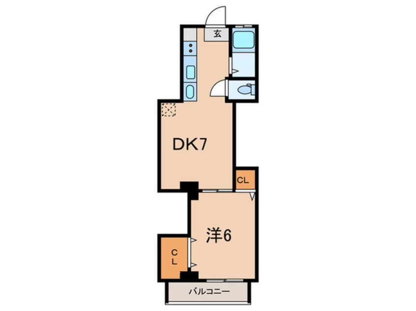 間取図 プレミール神戸本庄町