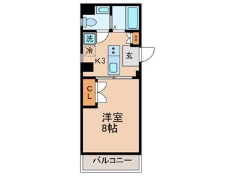 間取図 ボヌ－ルエイワ