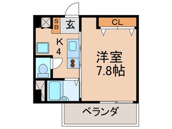 間取図 ボヌ－ルエイワ