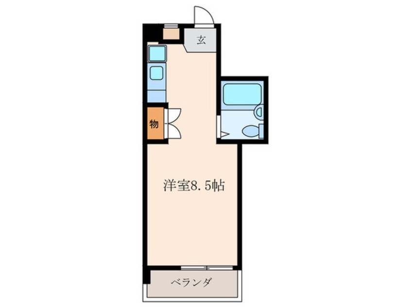 間取図 稲野駅前やのビル