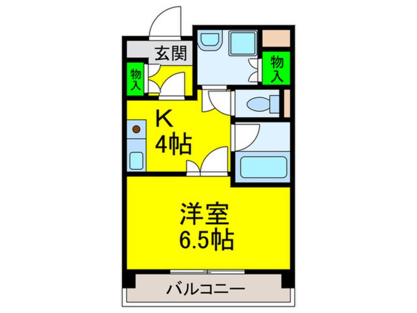 間取図 パルコ－ト守行