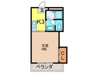 間取図 フローラコート