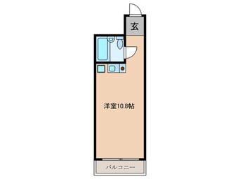 間取図 シティライフ梅田（７０２）