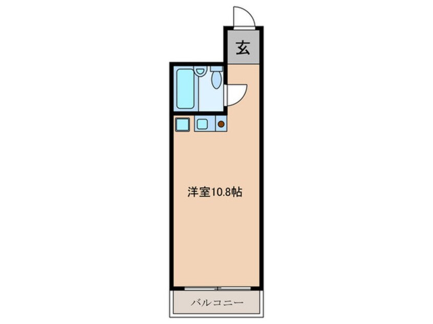 間取図 シティライフ梅田（７０２）