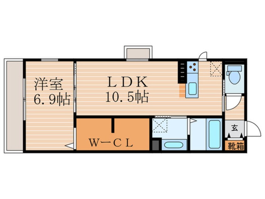 間取図 ブランシェ本町