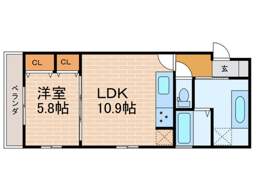 間取図 ブランシェ本町