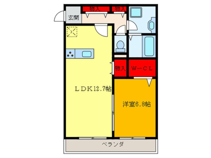 間取図 G-goveｒn楠根