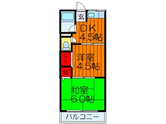 間取図 双葉マンション