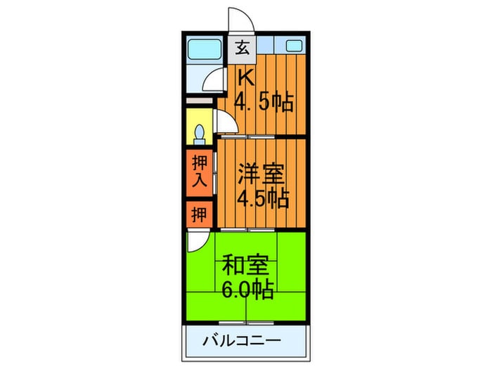 間取り図 双葉マンション