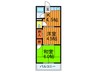 双葉マンション 2Kの間取り