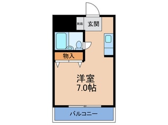 間取図 シャルム北梅田