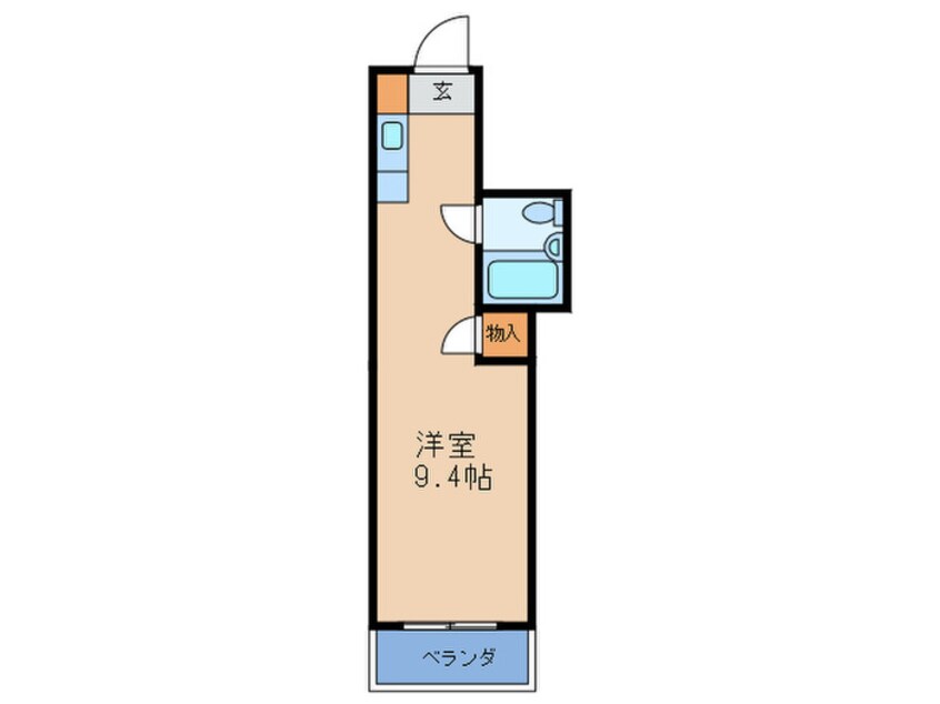 間取図 シャルム北梅田