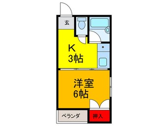 間取図 グリーンブリッジＢ棟